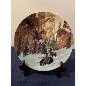 Canyon Of The Cat Faces Of Nature Julie Kramer Cole 1992 Bradford Exchange 8.25"